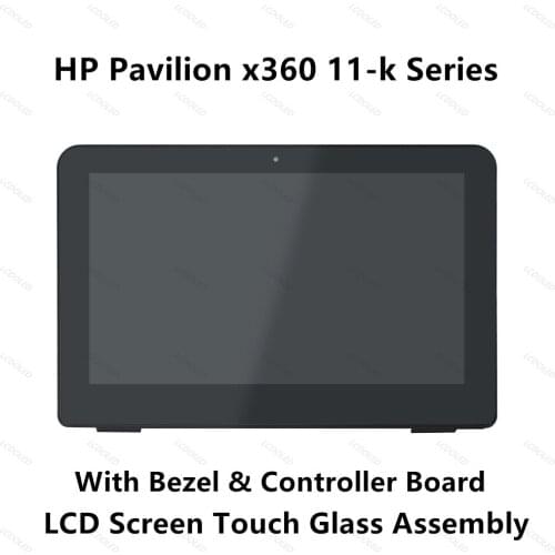 11.6'' for HP 11-k062nr 11-k063nr 11-k064nr 11-k057tu 11-k000no 11-k000ns 11-k000nv Full LCD Display Touch Screen Assembly Frame