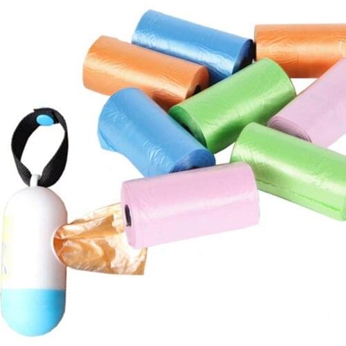 2019 new arrival 10 rolls/lot =200pcs garbage bags travel nappy bags baby diaper nappy disposable one-time use rubbish bag M728