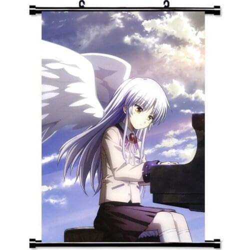Anime Poster and Prints Canvas Scroll Paintings Japanese Wall Art Picture Bedroom Living Room Dorm Decoration AngelBeats