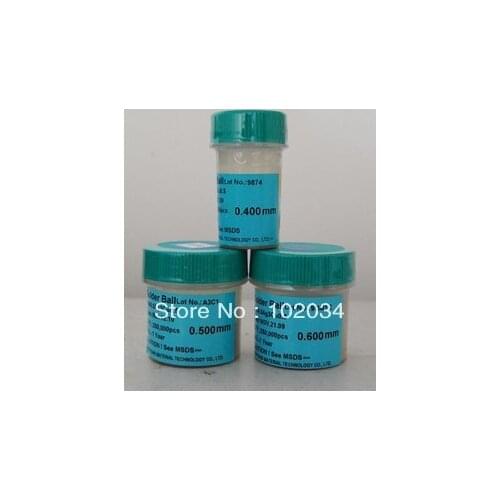 FREE SHIPPING 250K 0.5 0.5mm 0.5 mm PMTC Lead-Free BGA Solder balls SN96.5AG3CU0.5 Made in Taiwan Connector