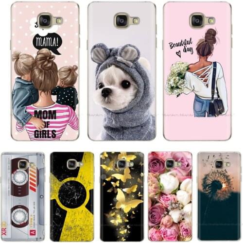 Cover For Samsung Galaxy A3 2016 A310 Case Cute Cartoon Soft Silicone Case For Samsung Galaxy A5 2016 A510 Case Back Cover Coque