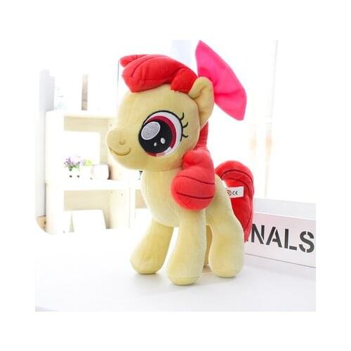 Cute Unicorn Apple Bloom Stuffed Animals Doll Plush Toy 10" 25 CM