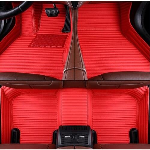 Good quality mats! Custom special car floor mats for Porsche 911 991 2018-2011 waterproof durable carpets for Porsche 911 2015