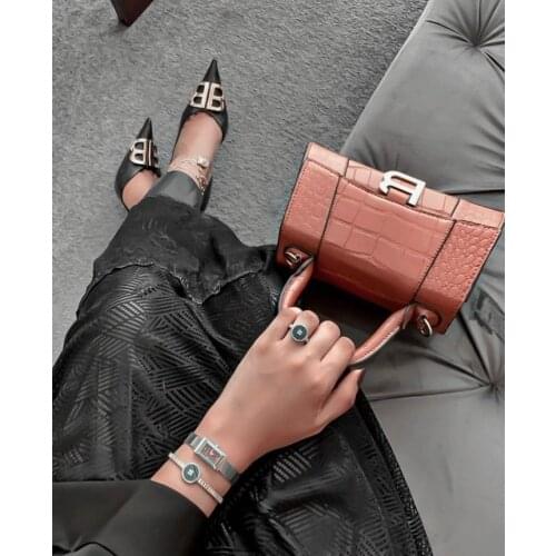 Jankelly luxury Unique African Bangle Ring Set Jewelry Sets For Women Wedding Cubic Zircon Crystal CZ Dubai Bridal Jewelry Set