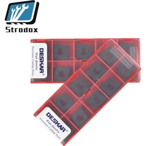 Cemented carbide DESKAR CNC blade CNMA120404 CNMA120408 CNMA120412 CNMA LF3018 special for machining cast iron milling insert