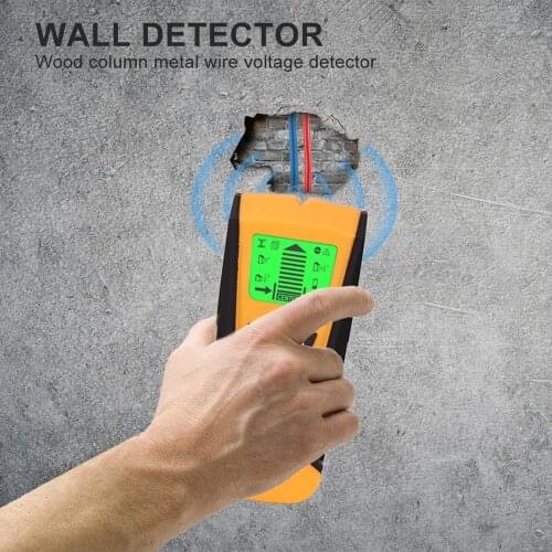 3 In 1 Metal Detector Finder Wall Scanner Metal Wood Studs Live Wire Detector with LCD for Home Use, Decoration, Construction