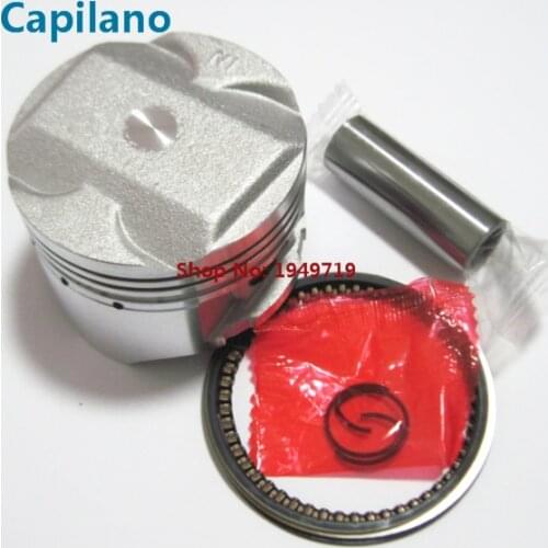 Motorcycle VF125 piston kit with piston ring 56.5mm for Daelim 125cc VF 125 engine spare parts (4 valve piston)