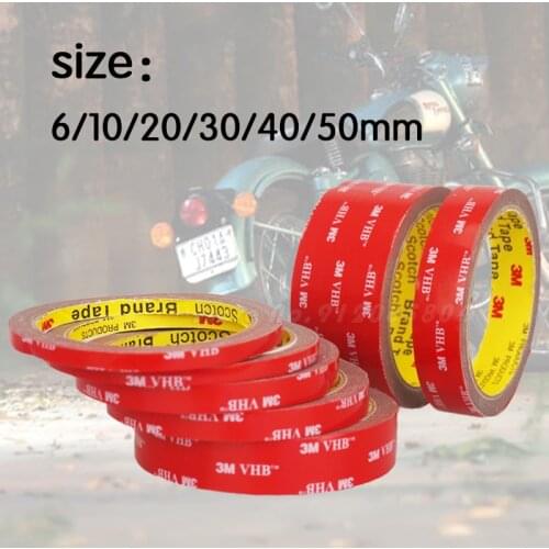 3M VHB Acrylic Adhesive Foam Double Sided Tape Strong Adhese Pad IP68 Waterproof High-quality Reuse Home Car Office Decor 5608