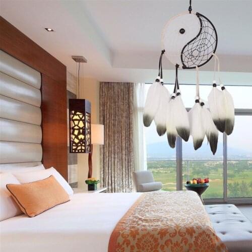 New Large Dream Catcher With Feathers Car Wall Hanging Decoration Ornament Gift