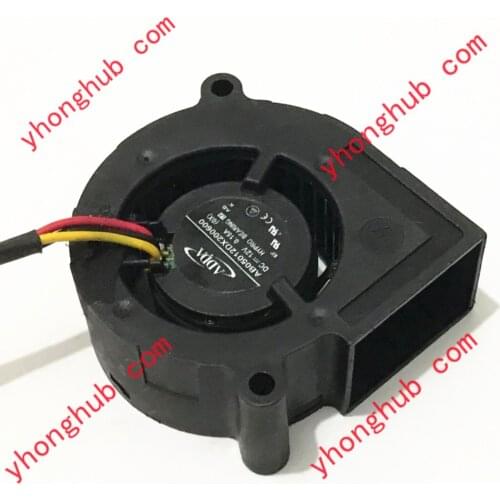 ADDA AB05012DX200600 DC 12V 0.15A 3-Wire Server Cooling Fan