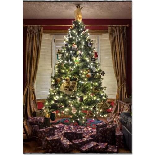 Christmas TRE Metal Tin Sign Art Holiday Decoration Outdoor & Indoor Sign Wall Decoration Painting Christmas Metal Plate