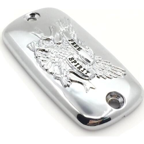 Yecnecty Motorcycle Brake Master Cylinder Reservoir Cover Motorbike Parts For Honda Shadow 400/700 Magna 250/750 Steed 400/600