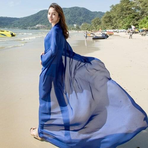 Women Shawl Wraps Scarf Candy Colors Plain Maxi Wrap Soft Stole Blend Long Summer Sunscreen Sunbathing Beach 9 Colors
