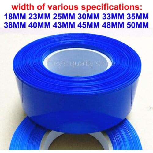 1kg 18650 battery film sleeve PVC heat shrinkable sleeve flame retardant insulation package sleeve