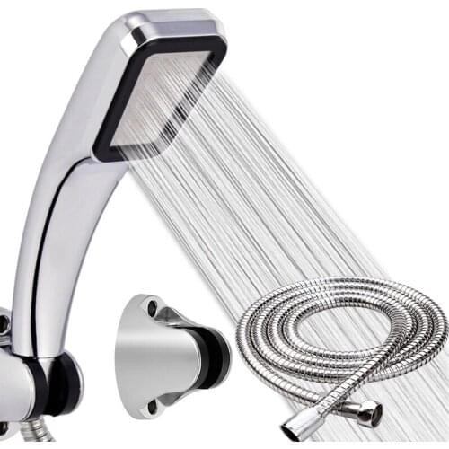 3PCS/Set Bathroom Shower Set ABS Stainless Steel Durable Universal High Pressure Shower Kit For Hotel Bathroom Bath Shower set