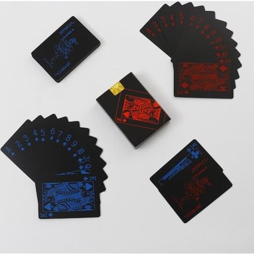 54pcs/set Waterproof Playing Card Board Game Party Entertainment Standard Playing Cards PVC