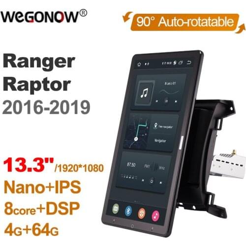 Android 10.0 Ownice Car Radio 1din for Ford Ranger Raptor 2016 - 2019 Car Auto Audio Video System Unit HDMI 13.3 Inch 1920*1080