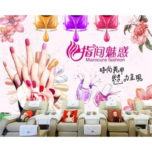 BeibehangWallpaper home decoration custom simple nostalgic brick wall barber shop beauty shop background wall 3d mural wallpaper