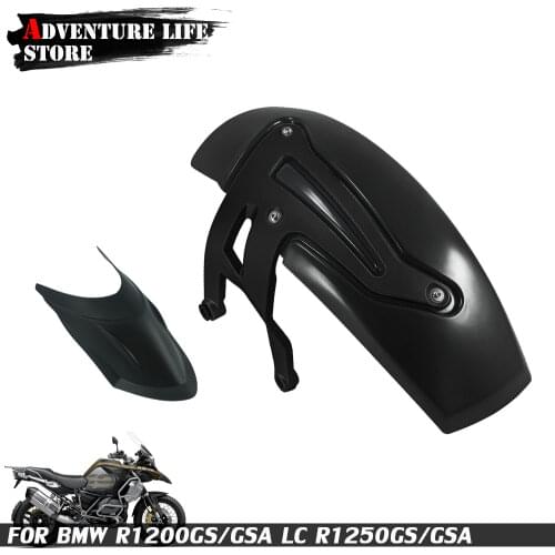 Motorcycle Accessories one set of Front/Rear Fender Tire Hugger Mudguard Extension For BMW R1200GS LC ADV R 1200GS Adventure LC