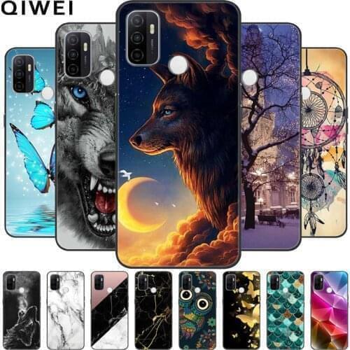 For Tecno Spark 5 Air Case Wolf Cute Black Silicone Soft Phone Cases for Tecno Spark 5 Air KD6a Cover for Spark5 5air 7.0'' Capa
