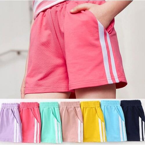 Children Summer Cotton Shorts for Girls Toddler Panties Kids Beach Short Sports Pants Baby Clothing