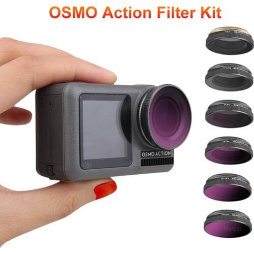 Camera Filters OSMO Action CPL/ND4/ND8/ND16/ND32 PL Circular Polarizer Filter for DJI OSMO Action Camera Acessories