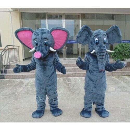 Elephant mascot costume props puppet clothes stage doll costume Halloween Christmas Party Masquerade Anime Shows