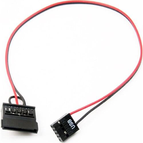 Motherboar USB To SATA Power Cable SSD Power Cord for ITX d USB 9-pin 2.5-inch SATA Notebook