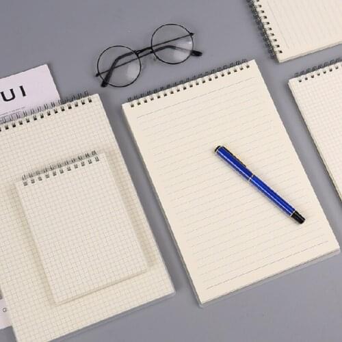 LingYanHu Notebook Upturn Coil Mini Notebook Coil Notebook Pocket Small Buckle Portable Notebook Student Book School Official