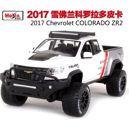 Maisto 1:27 2017 Chevrdet Colorado ZR2 Pickup bigfoot Diecast Model Car Toy New In Box Free Shipping NEW ARRIVAL 31517