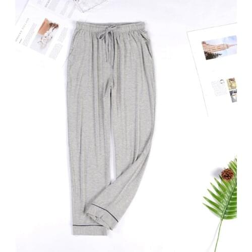 Mens Mosquito Pants Modal Pajama Pants Mens Lounge Wear Sleep Bottoms Mens Outdoor Sports Casual Home Pants