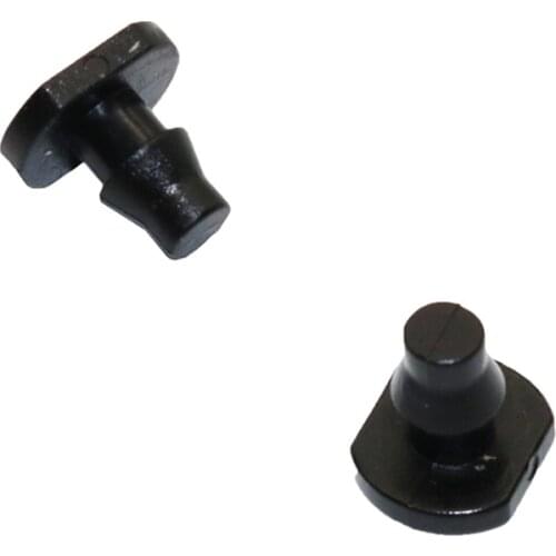 4 mm Garden Hose End Plug Plastic Hose Water Seal Closure Agricultura Irrigation Watering 1/4 Inch Pipe Fittings 200 Pcs