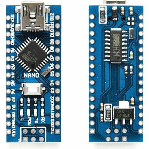 Usb Nano V3.0 Atmega328 Ch340g 5v 16m Micro-controller Board For Arduino