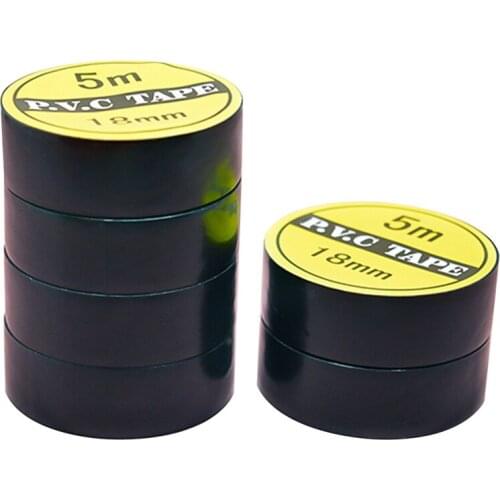 PVC Flame Retardant Adhesive Vinyl Electrical Insulation Tape Roll Heat Resistant Electrical Power Insulating Tape Repair Tape