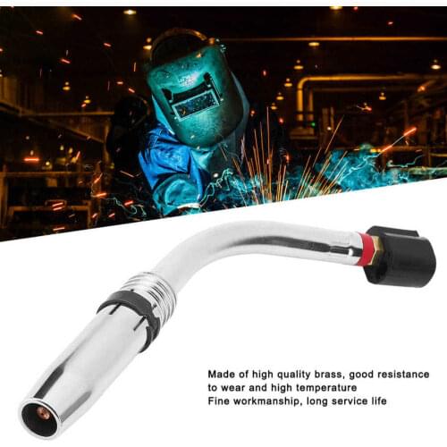 Welder Solder Swan Neck For Binzel 36 KD Swan Neck Brass MIG Gun Welding Torch Consumbales Welding Tool
