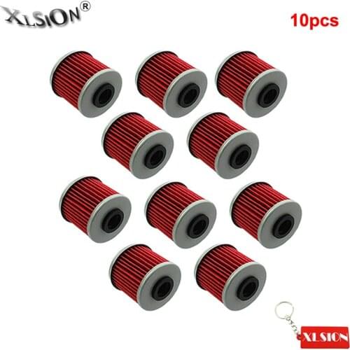 XLSION Aftermarket 10Pcs Transmission Oil Filter For # 15412-MGS-D21 Honda 700 Integra (DCT) Transmission 2012-2014
