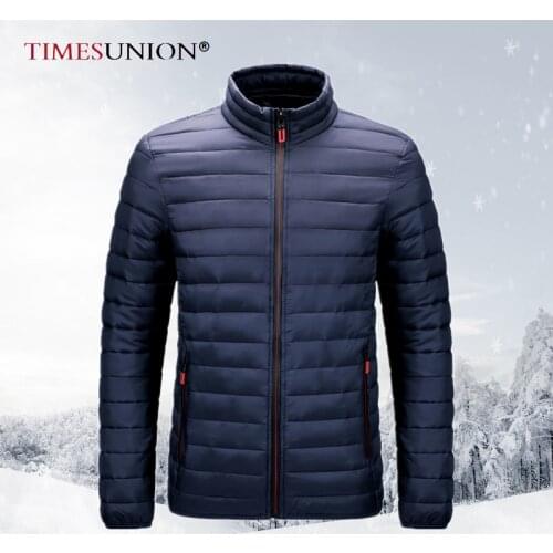 Winter New Thick Warm Waterproof Parkas Jacket Men Autumn Fashion Stand Collar Coat Men Brand Outwear Slim Casual Parkas Men