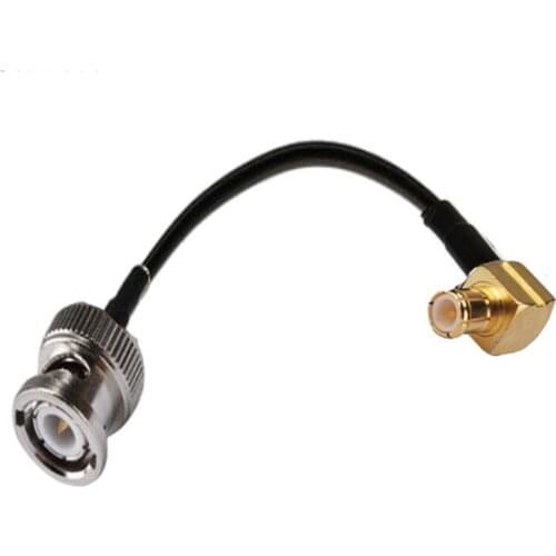 10pcs MCX Male Right Angle to BNC Male Plug RF Straight Extension coax Cable RG174 10/15/20/30/50cm 1/2/3m