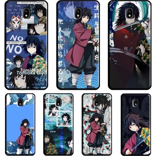 Giyu Tomioka Demon Slayer Kimetsu no Yaiba Cover For Samsung Galaxy A8 A7 A9 2018 J8 J4 J6 Plus J1 A3 A5 2016 J3 J7 J5 2017 Case