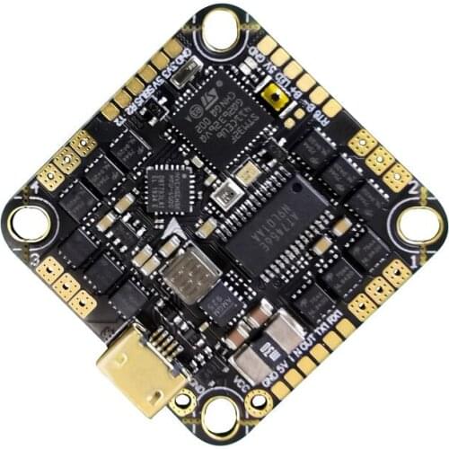 F411 20A / 35A AIO 2S-6S BLHELI_ S Flight Controller MPU6000 for FPV Racing Drone RC Quadcopter Multicopter RC Parts