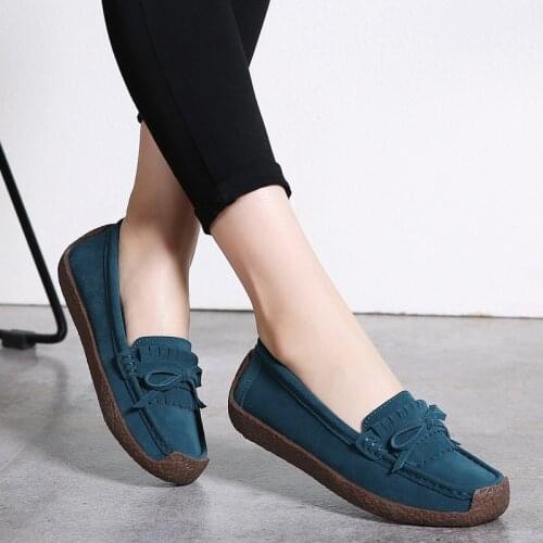 Women flats 2021 new slip-on walking shoes female sneakers solid casual shoes woman sneakers zapatillas mujer