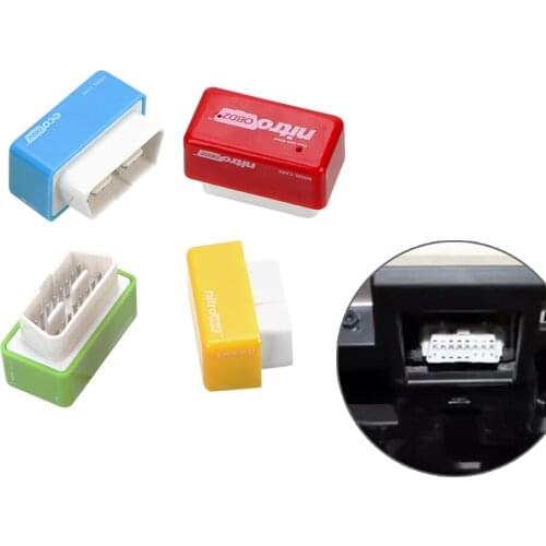 LEEPEE Car Scan Tools Code Readers Low Fuel Consumption Nitro/Eco OBD2 ECU Chip For Diesel/Benzine Car Tuning Box Plug & Driver