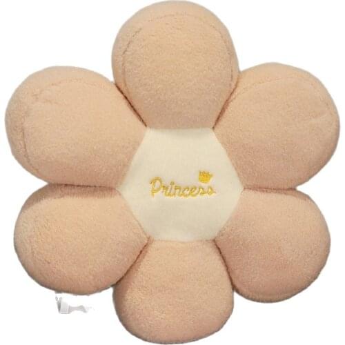 New Hot 45cm Candy Colors Flowers Plush Stuffed Chair Cushion Carpet Floor Pillow Home Party Decor Friends Girls Birthday Gifts