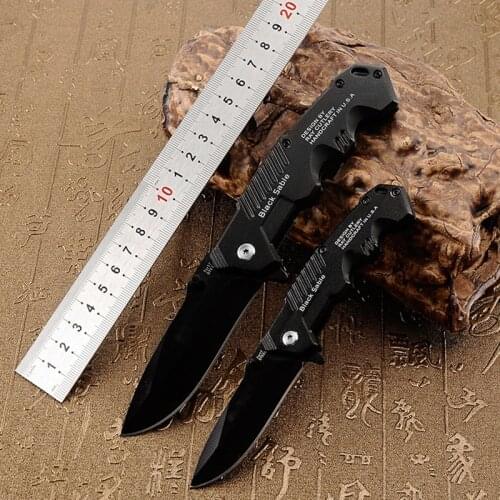 57HRC Folding Knife Tactical Survival Knife Hunting Camping Edc High Hardness 440 Outdoor Knife