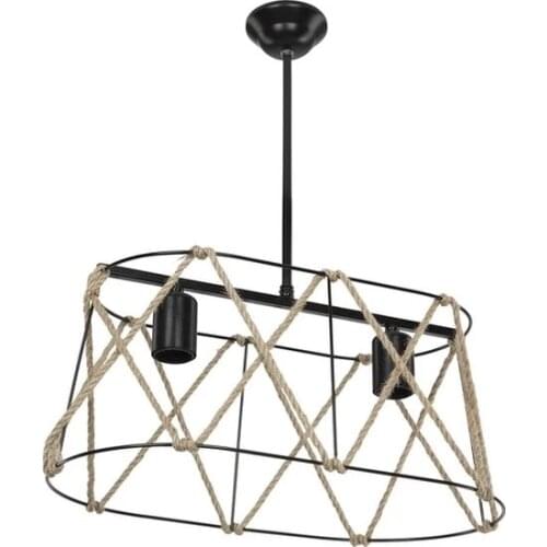 Modern 2021 Sile 2'Li Oval Black chandelier chandelier люстра