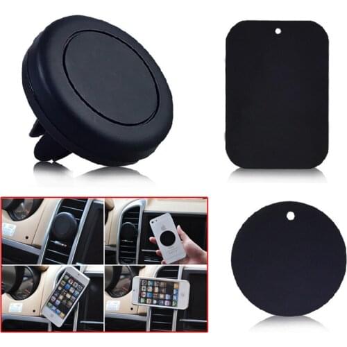 Universal Car Air Vent Mount Clip Dock Magnetic holder for iPhone Samsung Mobile Phone Tablet GPS