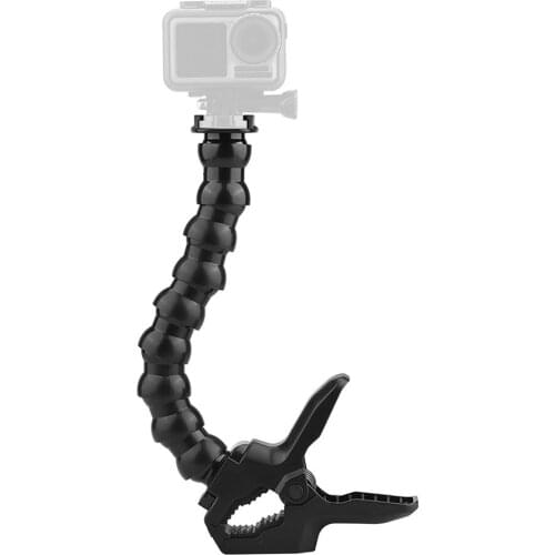 Clamp Mount for GoPro Hero 8 7 6 5 Universal Bracket with Flexible Adjustable Tripod for Sjcam Yi 4K Action Camera Accessories