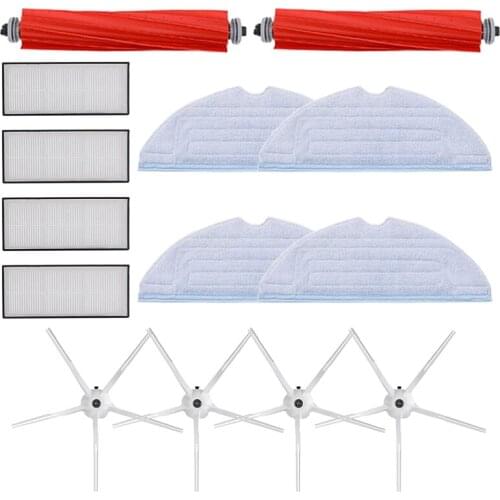 Main Roll Brush Mop Rag Hepa Filter Side Brush for Xiaomi Roborock S7 T7S Plus Vacuum Cleaner Spare Parts Accessories