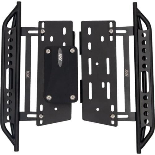 1pair Metal Side Pedal & Receiver Box For 1/10 Cherokee Wrangler Axial Scx10 90046 90047 90048 Side Pedal Foot Pedal