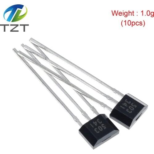 10pcs AH3503 TO-92 3503 TO-92UA UGN3503UA TO92 UGN3503 Casing Linear Hall Effect Sensor Hall Sensor Motor